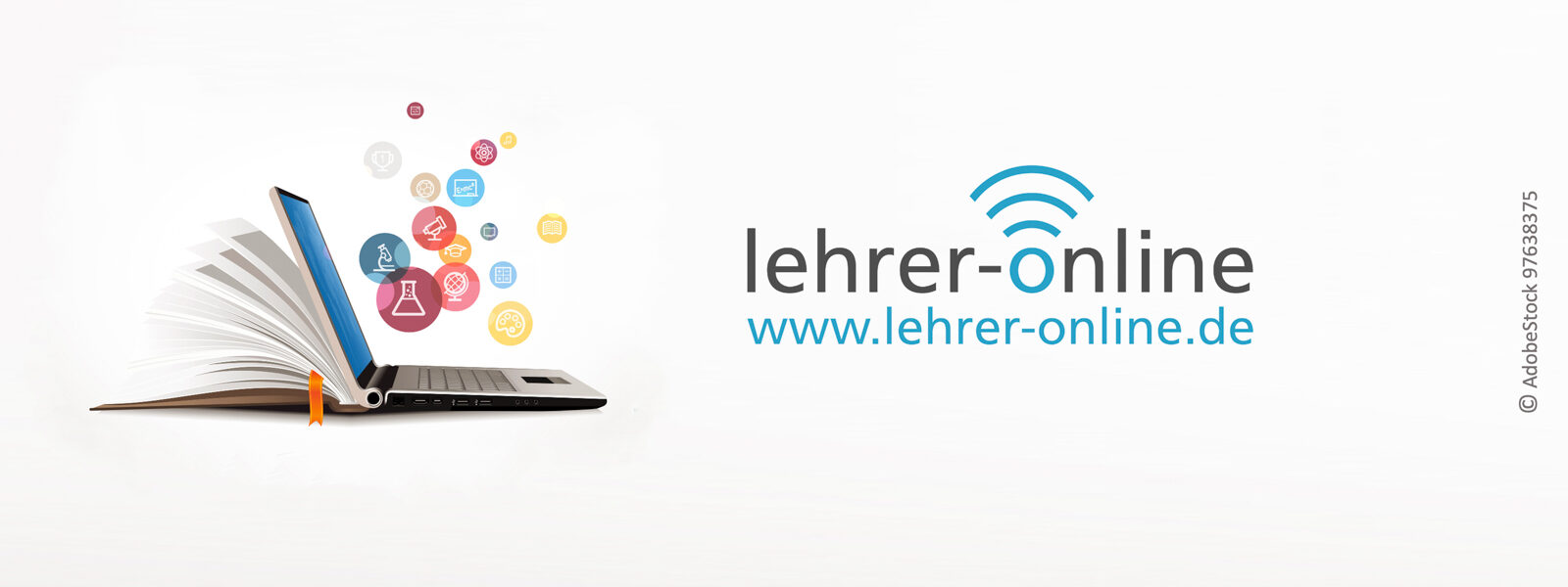 Logo des Portals Lehrer-Online, betrieben durch die Eduversum GmbH. Foto: AdobeStock 97638375