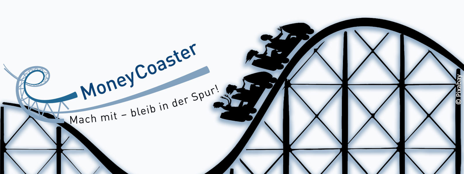 Schattenriss von Jugendlichen in der Achterbahn. Foto: Pixabay
